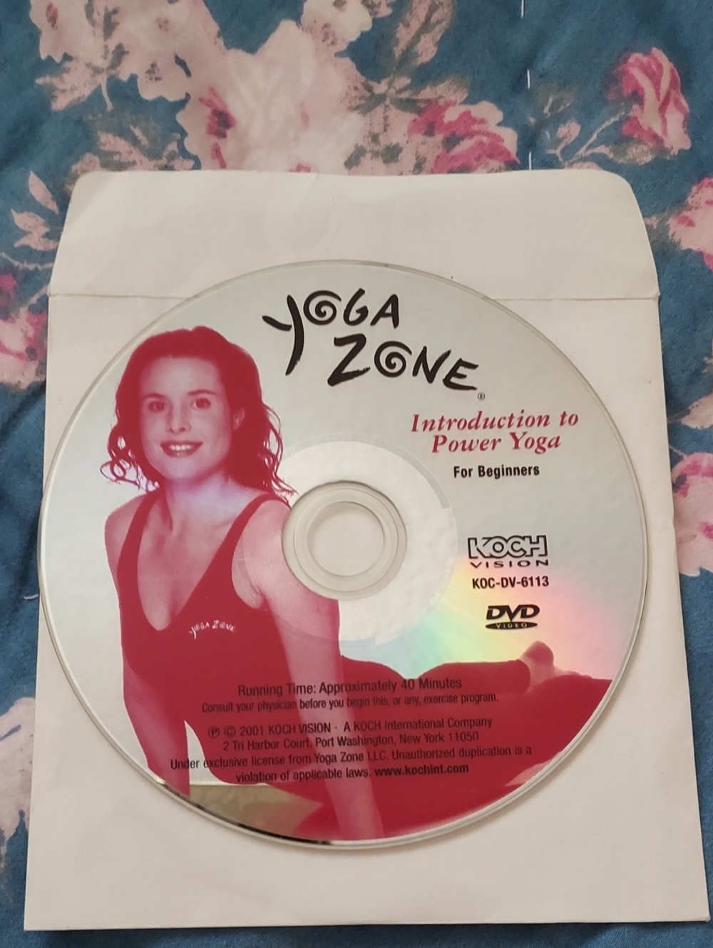 Introduction to Power Yoga DVD - Red